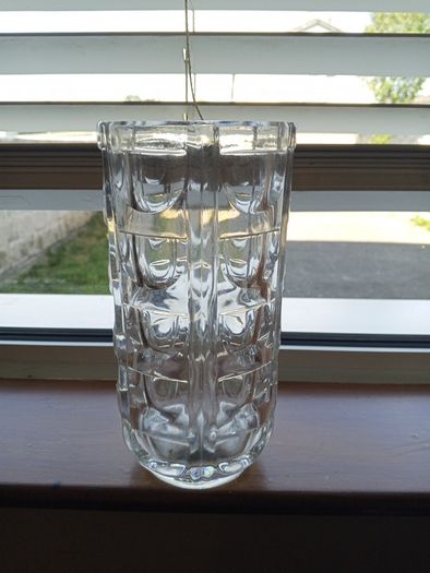 crystal vase