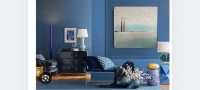 Poolbeg chimneys painting