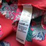George Ladies deep pink floral long sleeve blouse size 20 includes Postage Image 5