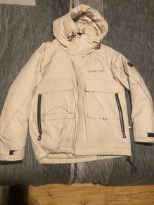 Rare Moncler X Rolling Stones Beige Jacket. Discontinued. Size [s]