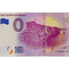 Cliffs of Moher  Souvenir Note - "Now Sold Out"