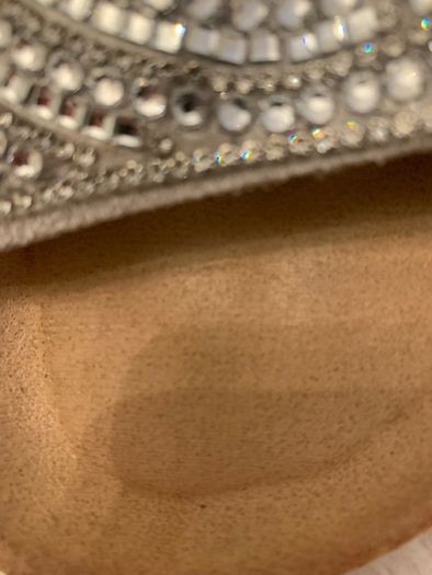 Silver  sandals Price Drop