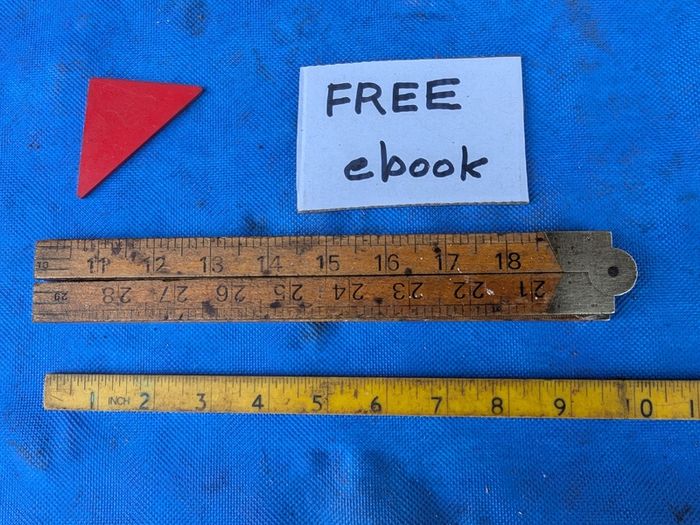Metric / Imperial Folding Rule