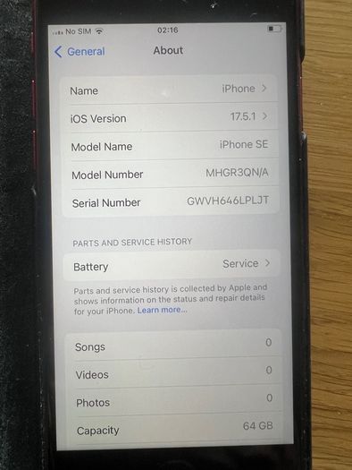 iPhone SE 64gb