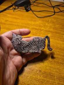 Modern Big Panther Brooch