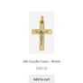 14 ct crucifix cross pendant Image 7