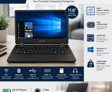 Venturer Europa 11LT 11.6" Full HD Notebook Laptop 2GB RAM / 64GB SSD Windows 10 S