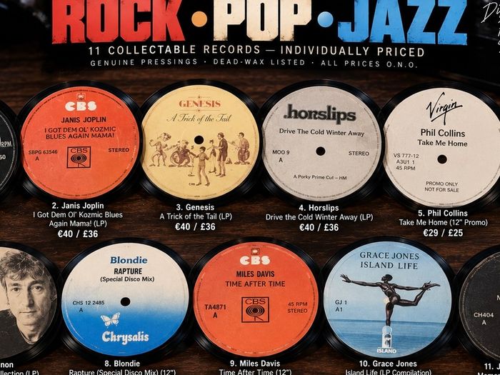 Vinyl Records - Rock & Pop & Jazz