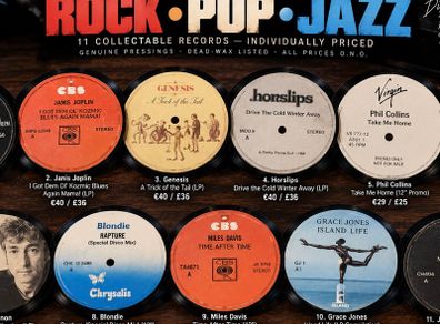 Vinyl Records - Rock & Pop & Jazz