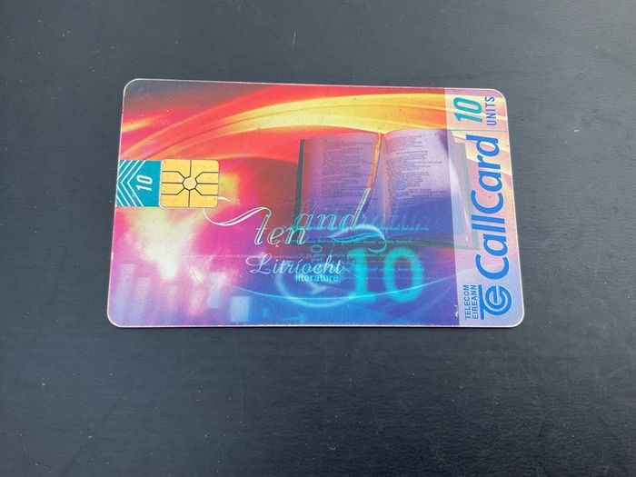 Telecom Eireann Irish culture themed callcards 1996