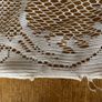 Lace table cloth and two vintage armchair covers Image 4