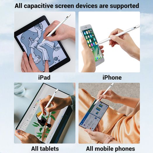 Stylus Pencil for iPad 2018 2024 | Palm Rejection | USB-C | New
