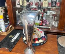 home bar setup