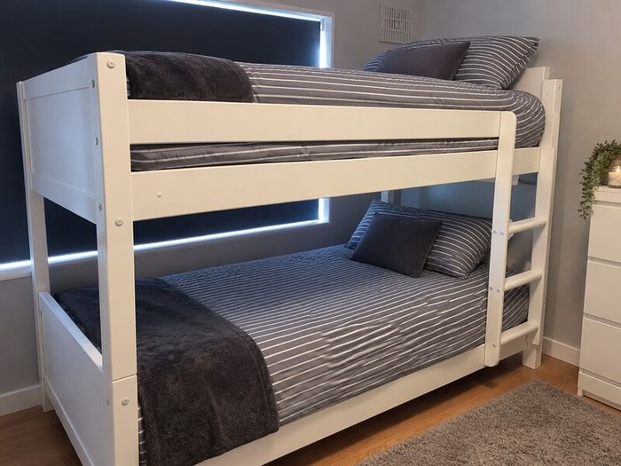 White Bunk Bed