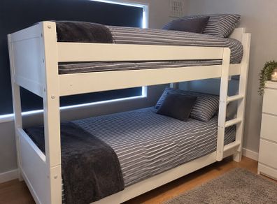 White Bunk Bed