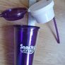 A "Snacky Wonder" 2-in-1 Movie / Travel Snack Box and Drink Cup with Keep Fresh Lid - Purple - Retail at 9.99 Image 2