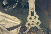 Vintage Cast  Iron Table