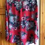 George Ladies deep pink floral long sleeve blouse size 20 includes Postage Image 2