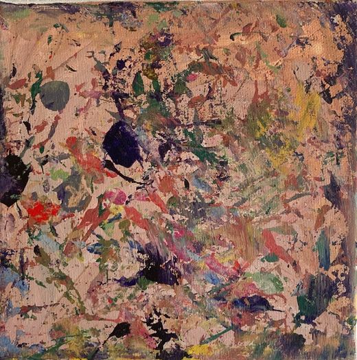 Original Abstract Painting Original Art Framed Original Abstract Painting Contemporary Irish Art Floral Art