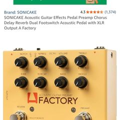Sonicake Acoustic Guitar Pedal