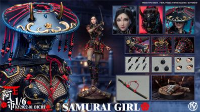 Ky Studio 1/6 Japanese Warring States Period Female Warrior Series Oichi Action Figure