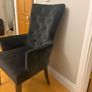 comfortable grey chair Image 2