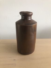 Vintage Irish Stoneware Ink Bottle