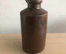 Vintage Irish Stoneware Ink Bottle