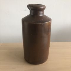 Vintage Irish Stoneware Ink Bottle