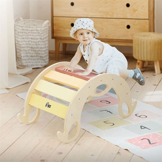Climbing arch for children climb, seesaw, slide