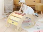 Climbing arch for children climb, seesaw, slide