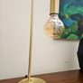 Modern Gold lamp and bulb Image 2