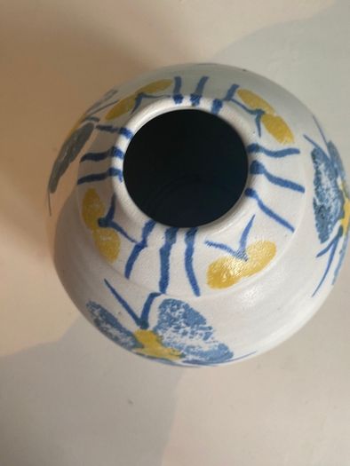 ceramic vase beautiful colours