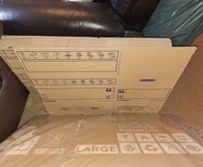 cardboard boxes