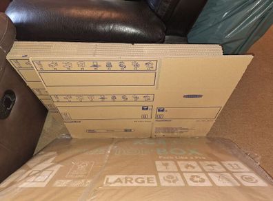 cardboard boxes