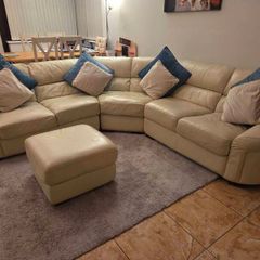 leather corner sofa