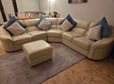 leather corner sofa