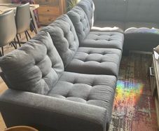 L shaped sofa