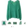 Sezane Mint Green jumper Image 5
