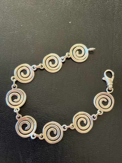 silver bracelet