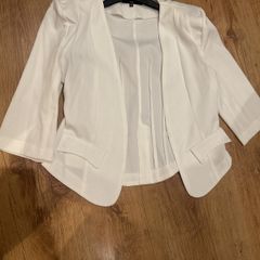 Cream Blazer Jacket New