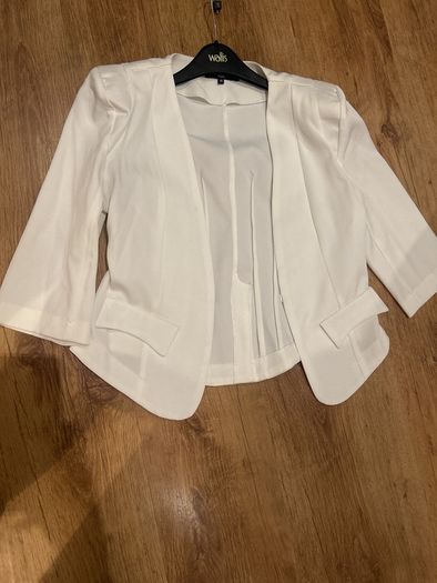 Cream Blazer Jacket New