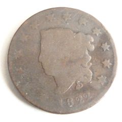 Very old American large 1 cent
