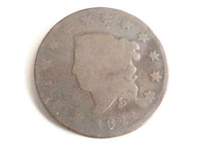 Very old American large 1 cent
