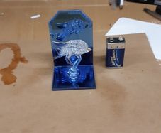 Dolphin ornament crystal