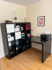 IKEA Desk and Shelves