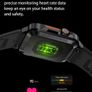 Smartwatch 1.95 Inch Screen Health Monitoring Watches IP68 Waterproof Sport Fitness Smart Watch For Men Women Image 10