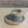 Beautiful Masons Patent Ironstone Single Teacup and Saucer Duo in the Regency Pattern, Circa 1940 to 1950 Image 3