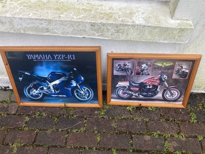Motor cycle pictures free postage