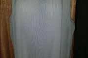 Brand New M&amp;S Per Una Pale Blue Sleeveless top size UK22 EU50 Postage included